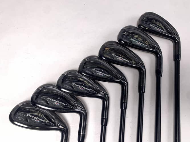Callaway Steelhead XR Pro Iron Set 5-PW+AW Recoil ES 780 F4 Stiff Graphite RH