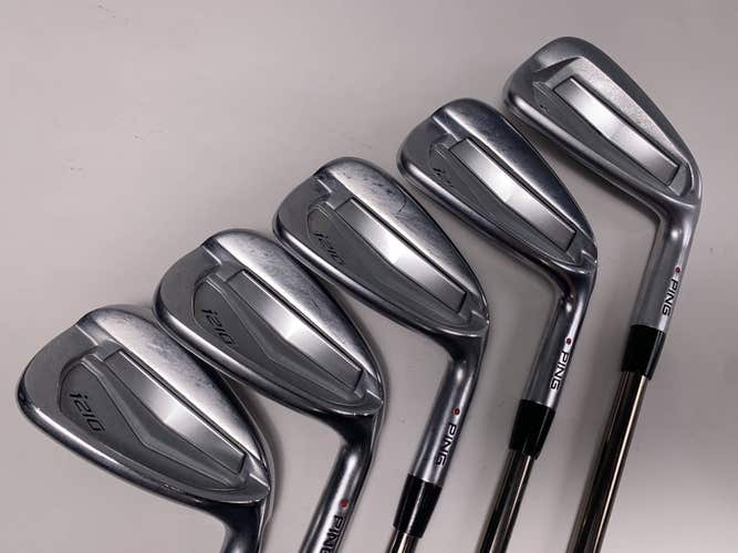 Ping i210 Iron Set 6-PW Red Dot 1* Flat Recoil ES 780 F3 Regular RH -1/2''