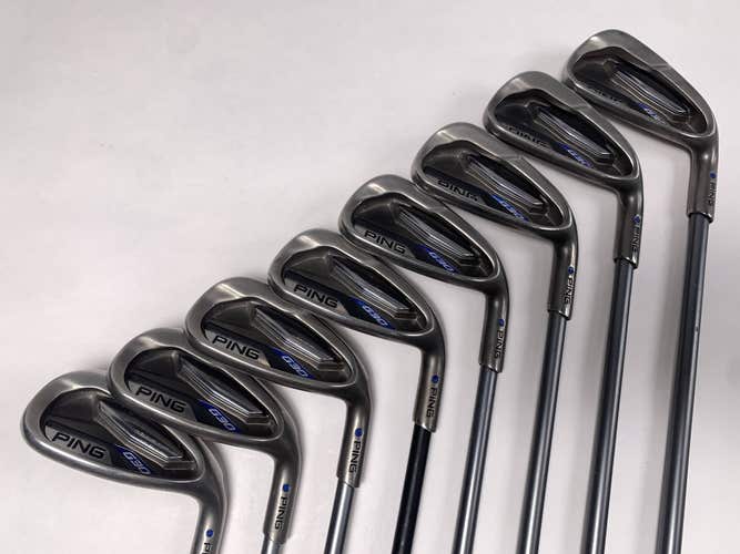 Ping G30 Iron Set 5-PW+GW+SW Blue Dot 1* Up TFC 419 Regular Graphite Mens RH