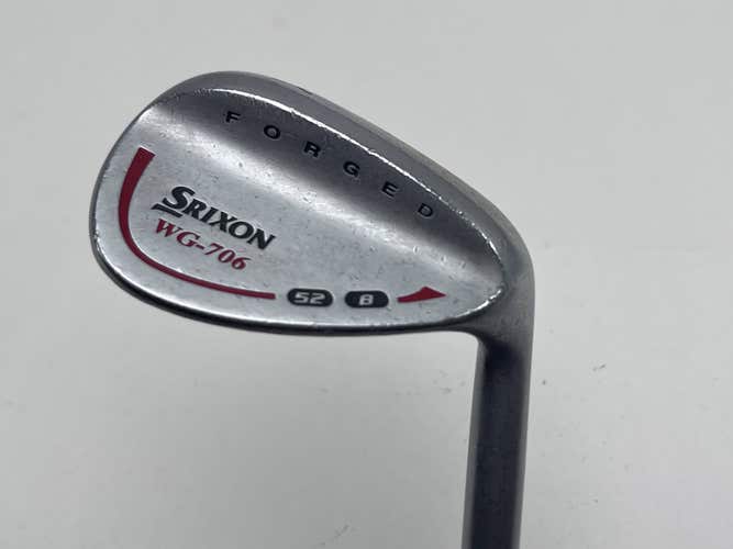 Srixon WG 706 Gap Wedge GW 52* 8 Bounce True Temper Dynamic Gold Wedge RH