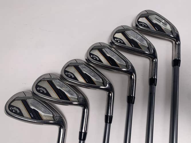 Callaway Mavrik Max Iron Set 6-PW+AW Project X Catalyst 5.5 Regular Graphite RH