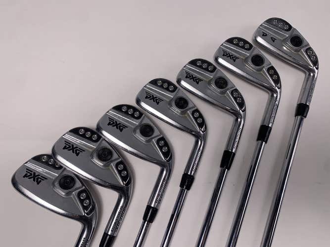 PXG 0311 P GEN5 Chrome Iron Set 4-PW True Temper Elevate MPH 95g Regular RH
