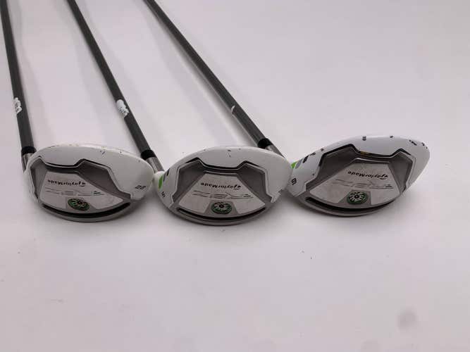 TaylorMade RocketBallz Hybrid Set 4 5 6 22* 25* 28* 55g Ladies RH