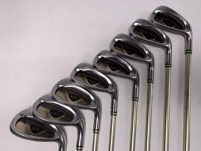 XXIO Prime 8 Iron Set 5-PW+GW+SW SP-800 Flex 3311 49g Regular Graphite Mens RH