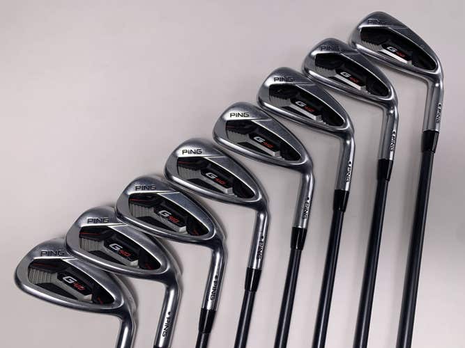 Ping G410 Iron Set 5-PW+GW+SW Black Dot Alta CB AWT Soft Regular Senior RH