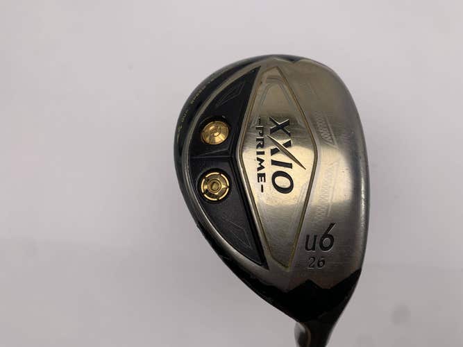 XXIO Prime 8 6 Hybrid 26* SP-800 Flex 3212 47g Regular Graphite Mens RH