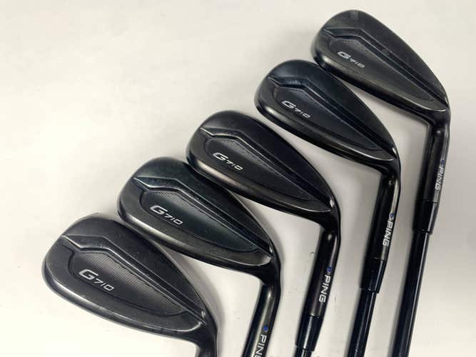 Ping G710 Iron Set 7-PW+GW Blue Dot 1* Up Alta Distanza 40g Senior RH