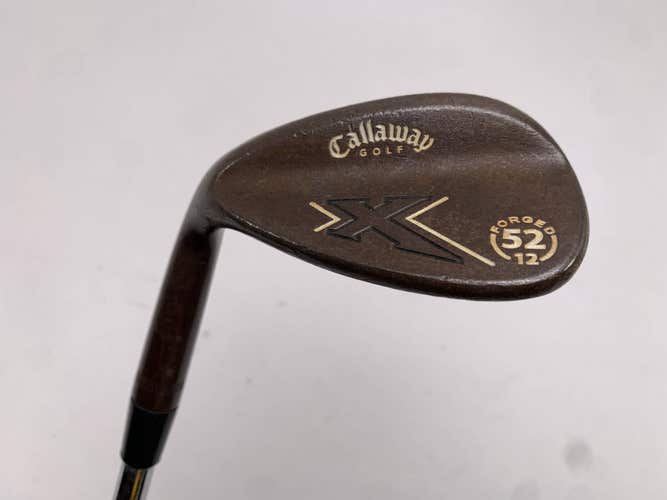 Callaway X Forged Vintage Gap Wedge GW 52* 12 Bounce Wedge LH Midsize Grip