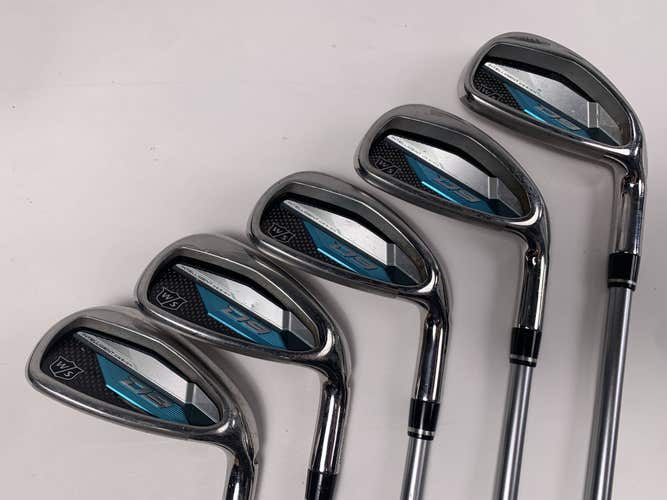 Wilson D9 Iron Set 7-PW+GW Aldila Quaranta 40g Ladies RH Undersize Grips