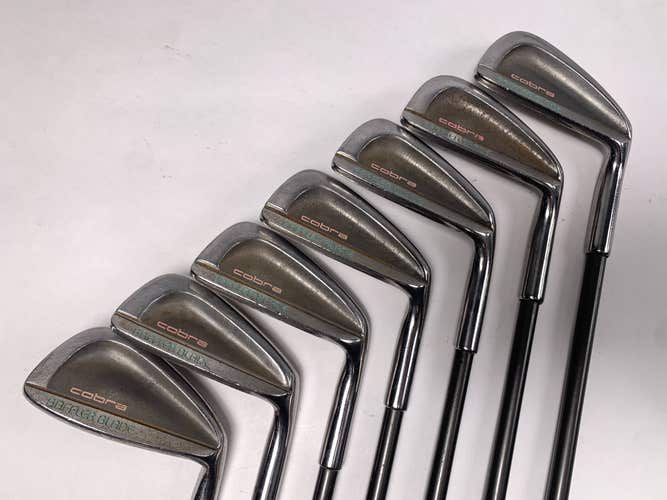 Cobra Baffler Blade Iron Set 5-PW+SW Ladies Graphite Womens RH Undersize Grips