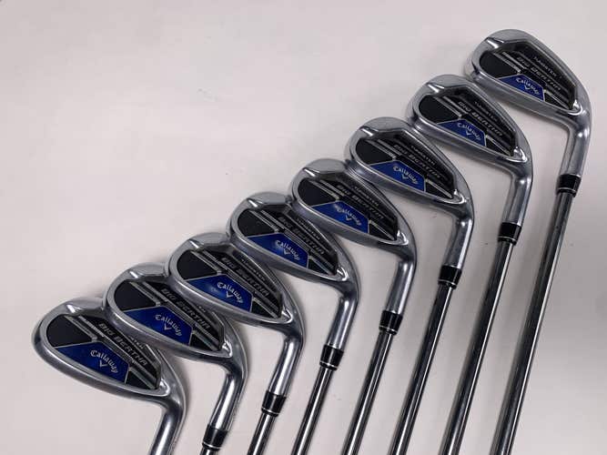 Callaway Big Bertha B21 Iron Set 6-PW+GW+SW+LW RCH 65 65g Regular RH -1/2''