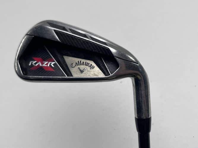 Callaway Razr X Single 7 Iron 75g Regular Graphite Mens RH