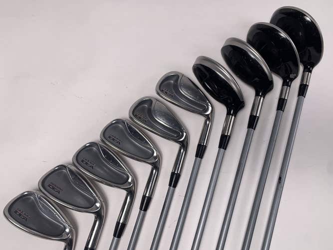 Adams Idea Club Set 3W 5W 4H 5H 6-PW+SW Ladies Graphite Womens RH Undersize Grip