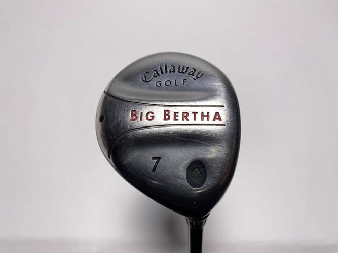 Callaway Big Bertha 2004 7 Fairway Wood 21* RCH 75w Senior Graphite Mens RH
