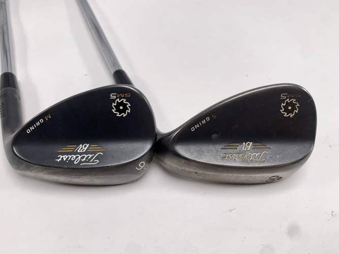 Titleist Vokey SM5 Raw Black Wedge Set 56* 10 | 60* 7 Wedge RH