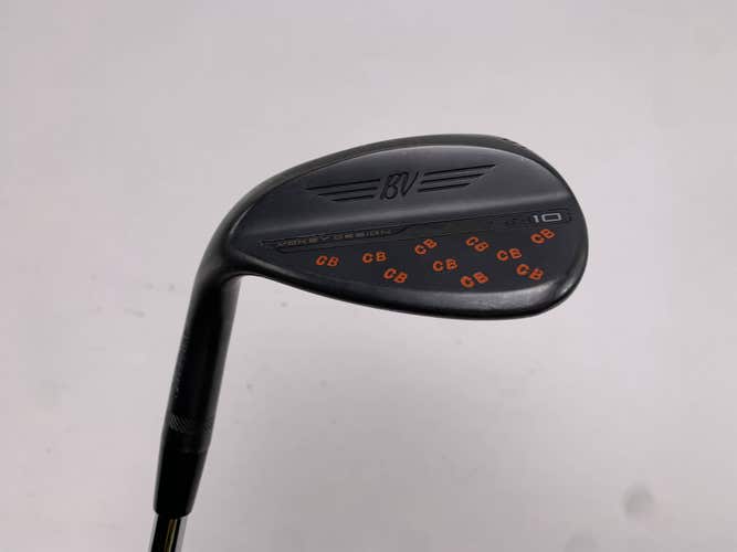 Titleist Vokey SM10 Jet Black Sand Wedge SW 56* 12D KBS Hi-Rev 2.0 Stiff LH