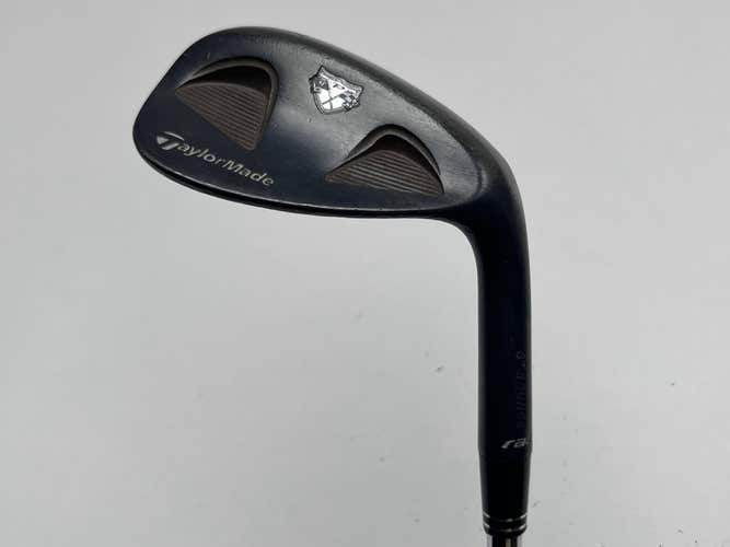 TaylorMade Rac Black TP Lob Wedge LW 60* 6 Bounce Wedge Steel Mens RH