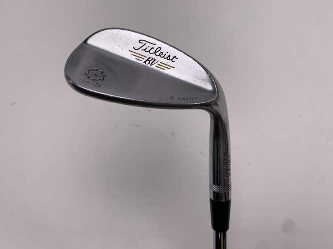 Titleist Vokey SM5 Tour Chrome Sand Wedge SW 56* 14 Bounce F-Grind Wedge RH
