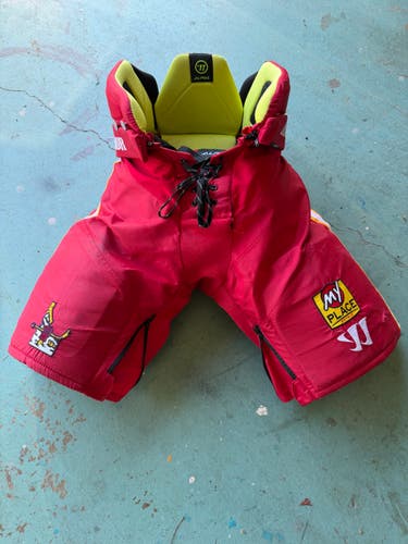 Senior Medium Warrior Alpha LX PRO Hockey Pants Pro Stock (Used)