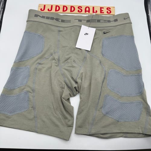 Nike Tech Men's Dri-FIT Base Layer Short Light Army Green Size Large IB1524-320
New With Tags