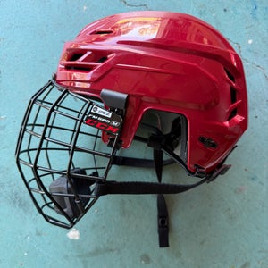 Medium CCM Resistance Helmet Pro Stock (Used) Harvard University