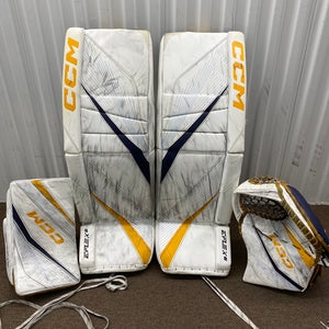 34+1 / 580 CCM EFlex 6 Regular Goalie Full Set