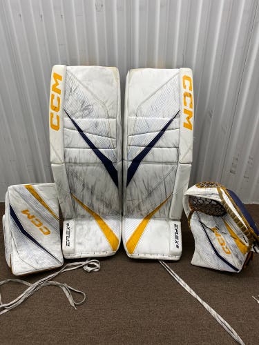 34+1 / 580 CCM EFlex 6 Regular Goalie Full Set