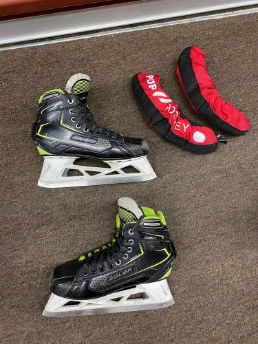 2021 Bauer GSX Hockey Goalie Skates Regular Width 6 (Used)
