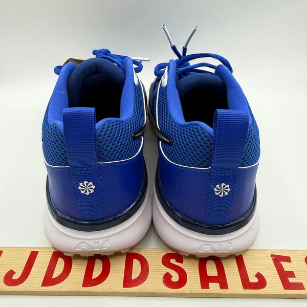 Nike Air Zoom Diamond Elite Turf Baseball Shoes Dodgers Blue White