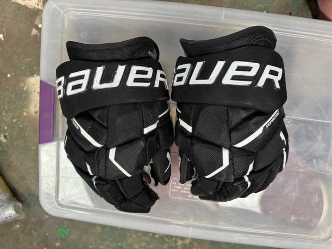 Bauer Supreme Mach Gloves 14" Pro Stock (Used)