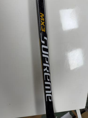 Senior Bauer Supreme MX3 Left Hand Hockey Stick 102 Flex Pro Stock (Used)