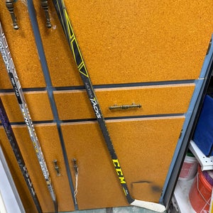 Senior CCM Ultra Tacks Left Hand Hockey Stick 90 Flex Pro Stock (Used)