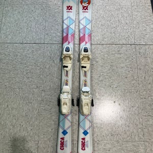 Kid's Volkl Chica 110 cm Skis With Bindings (Used)