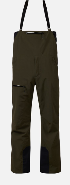 New Rossignol Men's Outerlimits Insulated Bib Pants Medium Olive Shadow