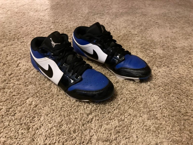 Nike Jordan 1 Low TD Football Cleat, Men's 8