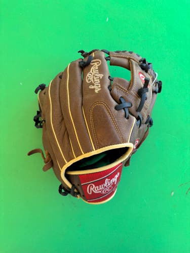 Brown Rawlings Premium Series RH Infield Baseball Glove 11.5"