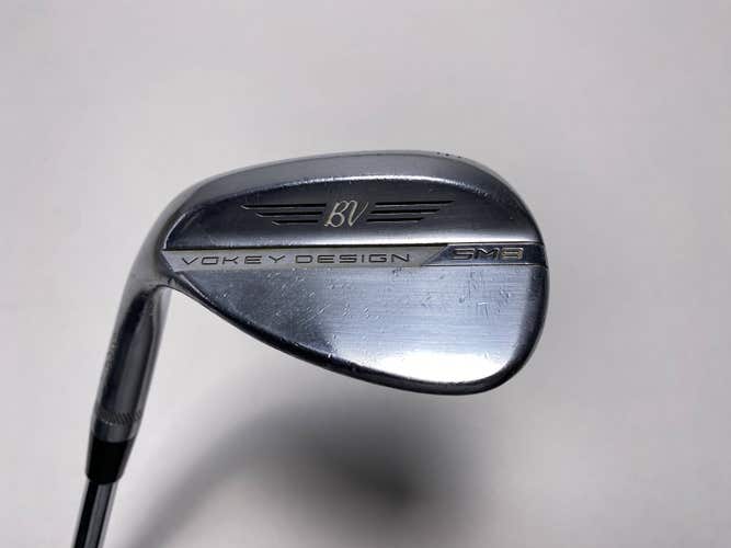 Titleist Vokey SM8 Tour Chrome Wedge 58* 10 Bounce S-Grind Wedge Steel Mens LH
