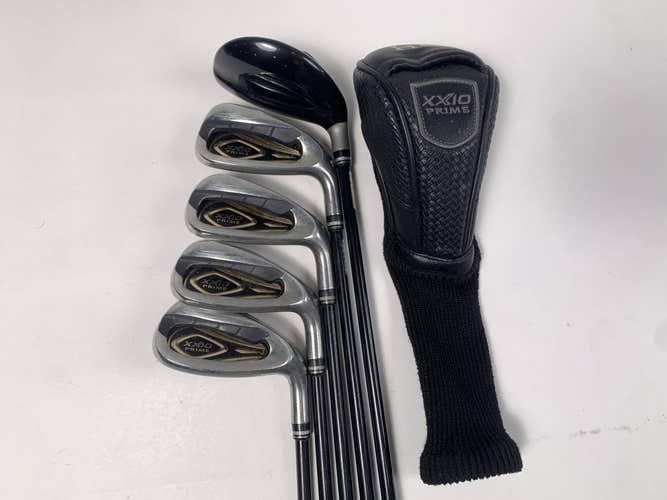 XXIO Prime 11Hybrid Iron Set 6H 7-PW Prime SP-1100 Flex 3222 Regular Graphite RH