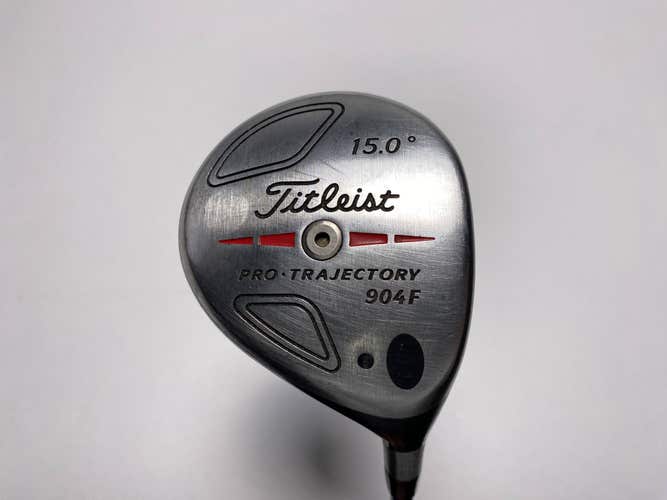 Titleist 904 F 3 Fairway Wood 15* Graphite Design Tour AD YS-6+ Stiff RH