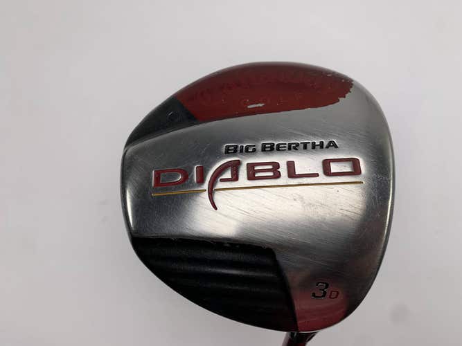 Callaway Big Bertha Diablo 3 Fairway Wood 15* 60g Regular RH Midsize Grip