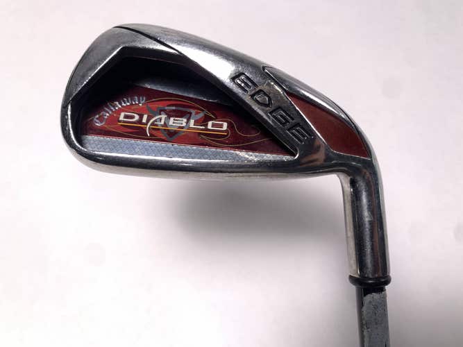Callaway Diablo Edge Single 6 Iron 75g Regular Graphite Mens RH