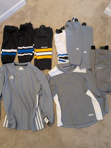 Adidas and Gamewear jersey and socks