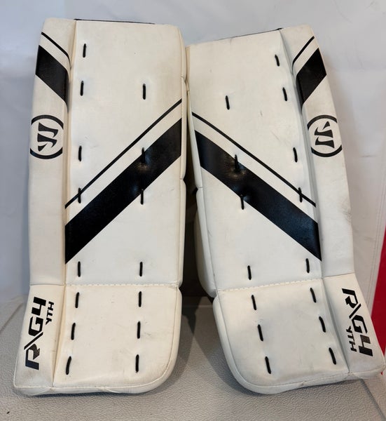 19" 2018 Warrior Ritual G4 Goalie Leg Pads (Used)