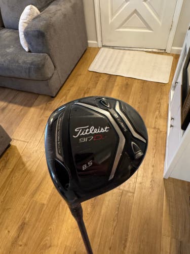 Men's 2017 Titleist 917 D3 Left Hand Driver Stiff Flex 8.5 Loft (Used)