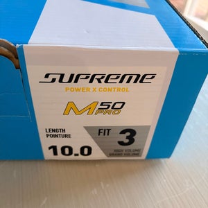 2024 Bauer Supreme M50 Pro Hockey Skates Wide Width 10 (New)