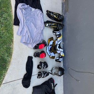 Complete hockey set up for adult  (Used)