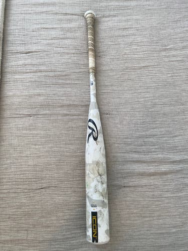 2025 Rawlings Icon Composite USSSA Certified Bat (-5) 27 oz 32" (Used)