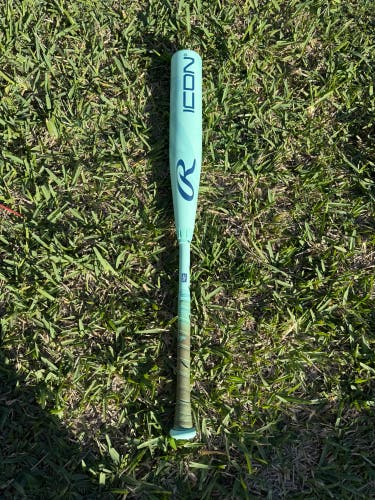 2026 Rawlings Icon Composite USSSA Certified Bat (-8) 22 oz 30" (Used)
