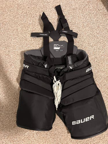 Senior Large Bauer S20 Pro Hockey Goalie Pants Pro Stock (Used)