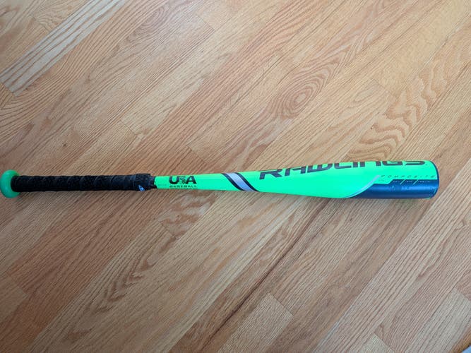 2019 Rawlings Threat Composite USABat Certified Bat (-12) 16 oz 28" (Used)